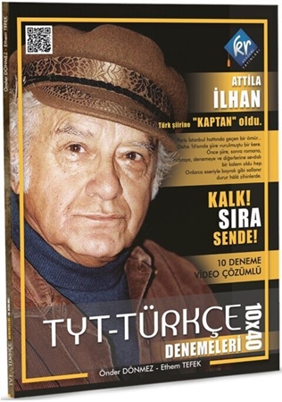 Resim KR Akademi TYT Türkçe Video Çözümlü 10 x 40 Denemeleri