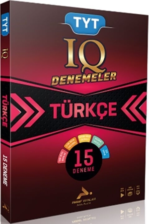 Resim Paraf Yayınları TYT IQ Türkçe Video Çözümlü 15 Deneme
