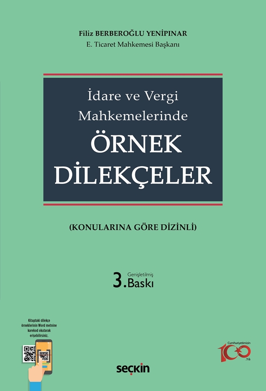 resm İdare ve Vergi Mahkemelerinde Örnek Dilekçeler