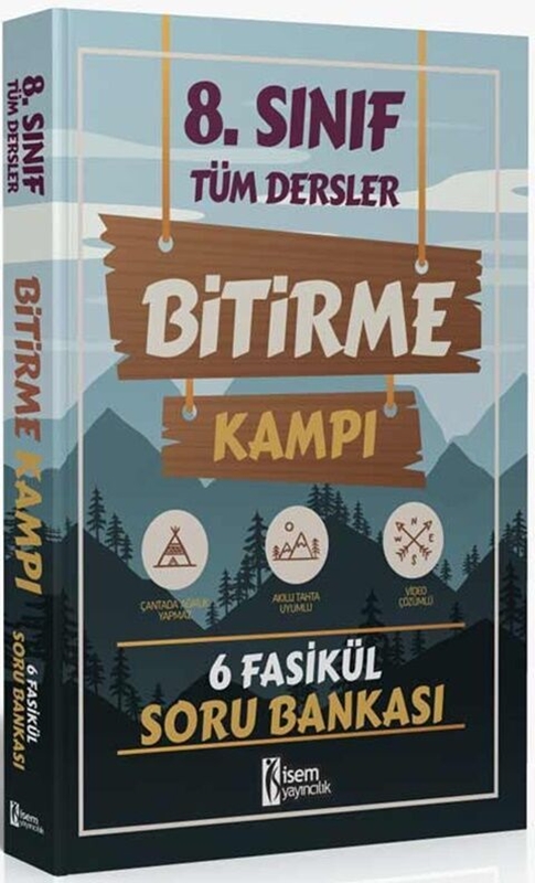 resm İsem Yayınları 8. Sınıf Tüm Dersler Bitirme Kampı 6 Fasikül Soru Bankası