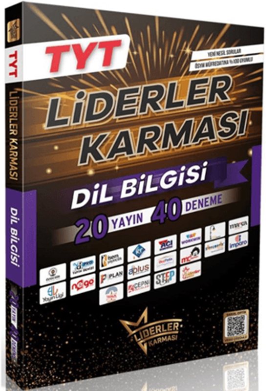 resm Liderler Karması TYT Dil Bilgisi Denemeleri - 20 Yayın 40 Deneme