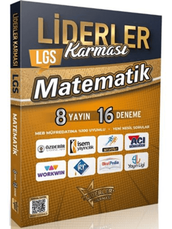 resm LGS Matematik Denemeleri 8 Yayın 16 Deneme