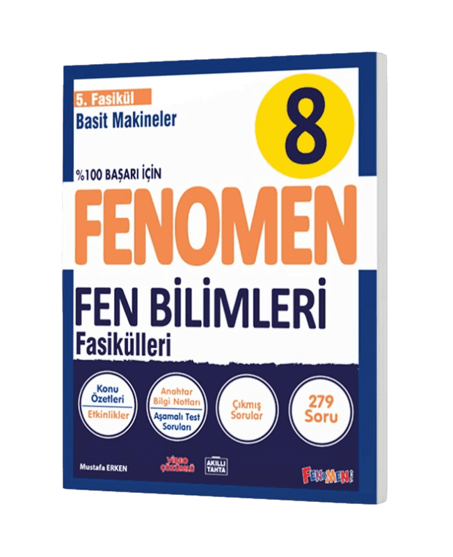resm Fenomen Okul Fenomen 8. Sınıf Fen Bilimleri 5. Fasikül Basit Makineler