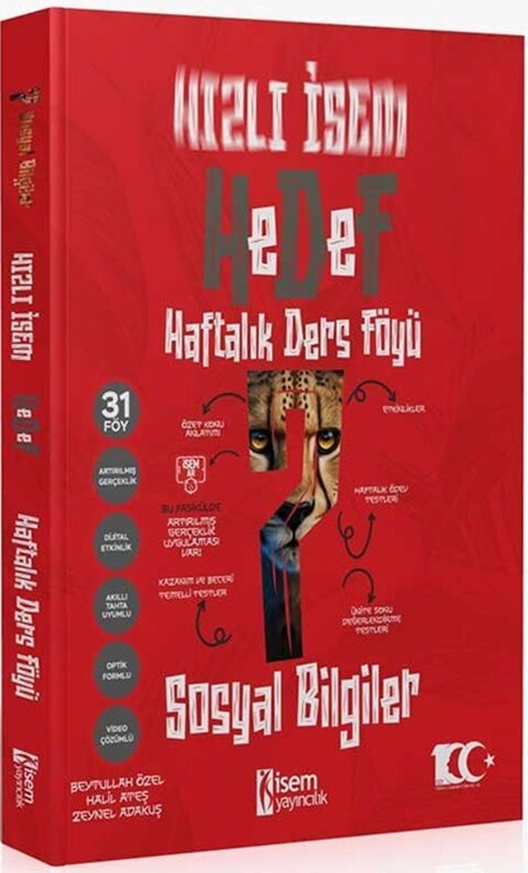 resm 7. Sınıf Sosyal Bilgiler Hızlı İsem Haftalık Ders Föyü