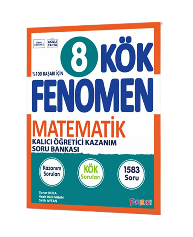 resm Fenomen Okul 8. Sınıf Matematik Fenomen KÖK Soru Bankası