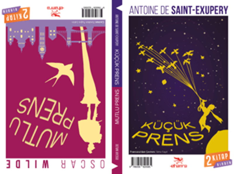 resm Küçük Prens - Mutlu Prens (Tek Cilt 2 Kitap)
