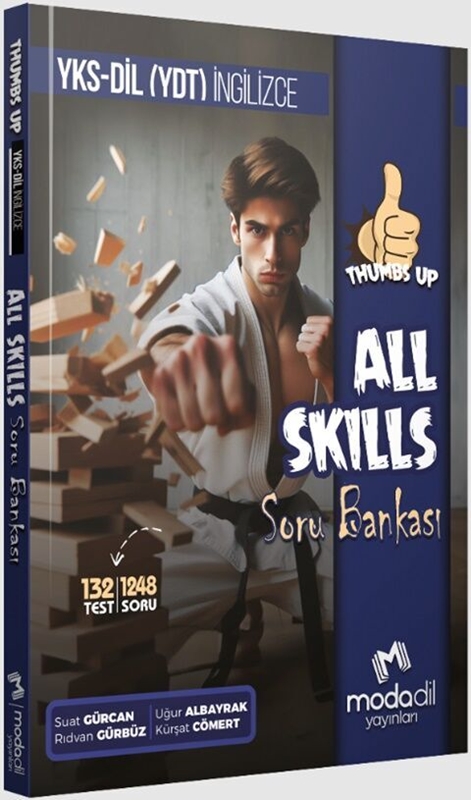 resm Modadil Yayınları YKS DİL Thumbs Up All Skills Soru Bankası