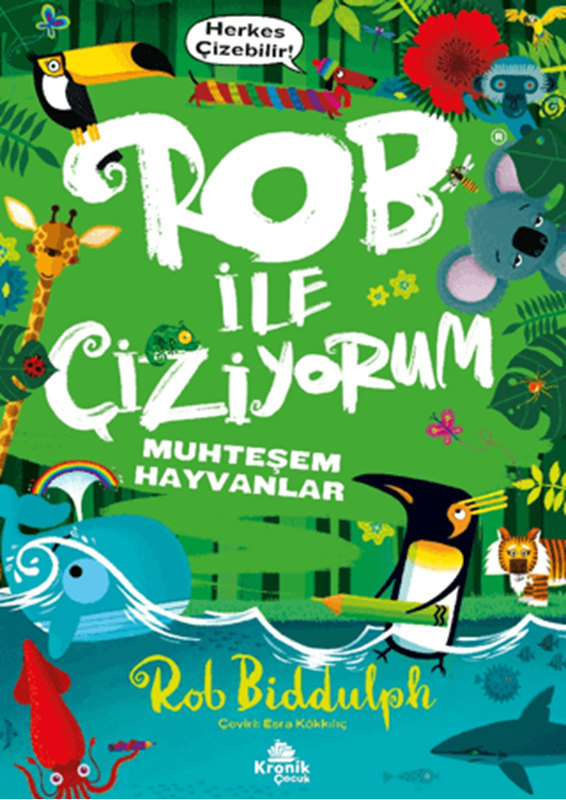 resm Rob ile Çiziyorum 2 Muhteşem Hayvanlar