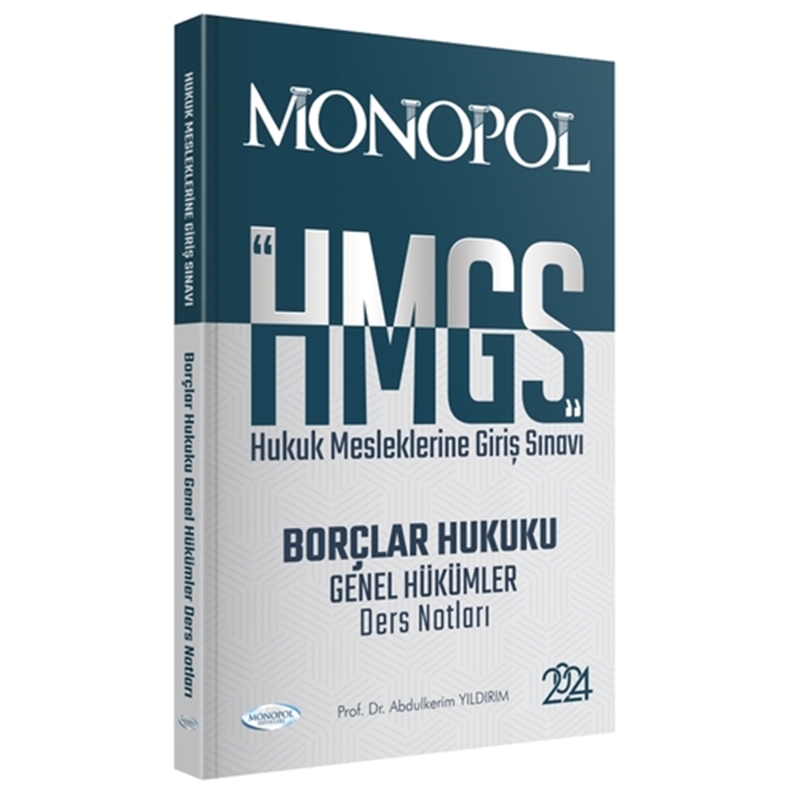 resm HMGS Borçlar Hukuku Genel Hükümler Ders Notları