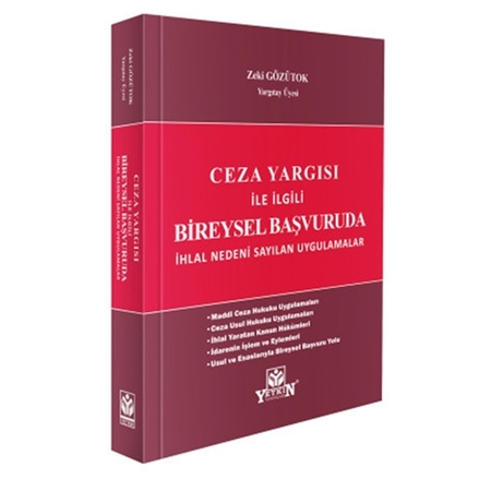 Resim Ceza Yargısı İle İlgili Bireysel Başvuruda İhlal Nedeni Sayılan Uygulamalar