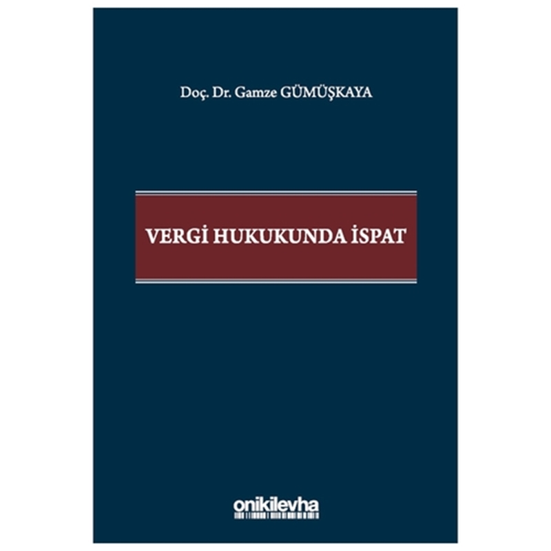 resm Vergi Hukukunda İspat