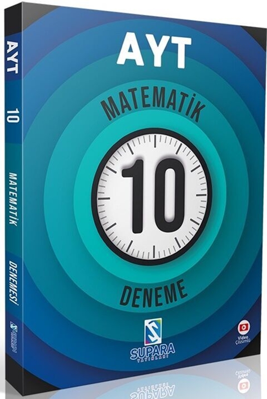 resm Supara Yayınları AYT Matematik 10 Denemesi