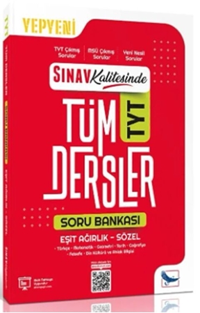 Resim Sınav Kalitesinde TYT Eşit Ağırlık Sözel Tüm Dersler Soru Bankası