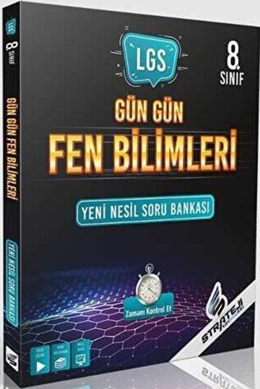 resm 8. Sınıf LGS Fen Bilimleri Gün Gün Problemler Soru Bankası