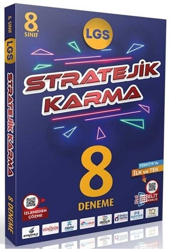 resm 8. Sınıf LGS Stratejik Karma 8 Deneme