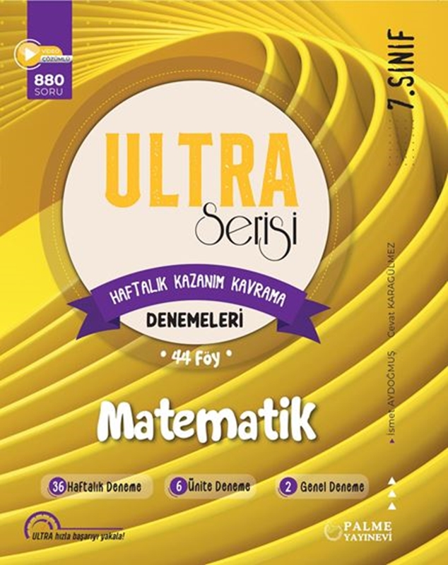 resm ULTRA Serisi 7.Sınıf Matematik Denemeleri (Haftalık Kazanım Kavrama) 44 Föy