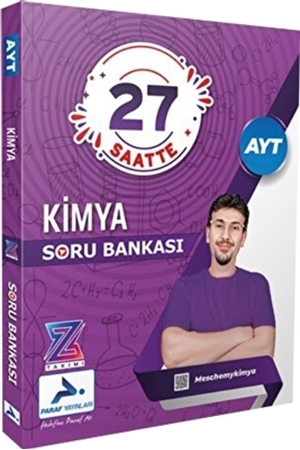 Resim Paraf Yayınları Z Takım AYT Kimya Video Soru Bankası