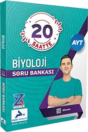 Resim Paraf Yayınları Z Takım AYT Biyoloji Video Soru Bankası