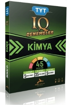 Resim Paraf Yayınları TYT IQ Kimya Video Çözümlü 45 Branş Deneme