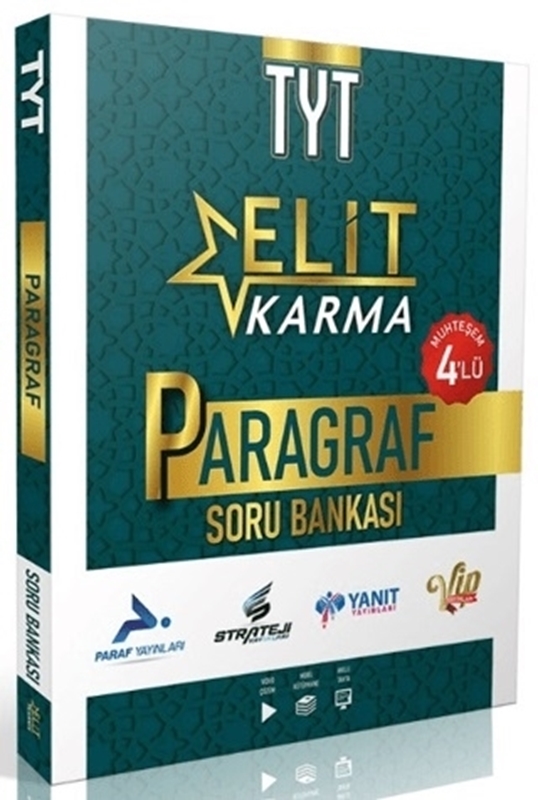 resm Paraf Yayınları Elit Karma TYT Paragraf Soru Bankası