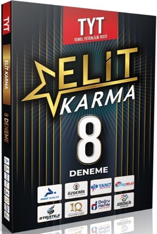 resm Paraf Yayınları TYT Elit Karma 8 Fasikül Deneme