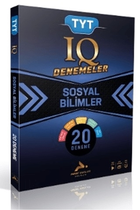 resm Paraf Yayınları TYT IQ Sosyal Bilimler Video Çözümlü 20 Branş Deneme
