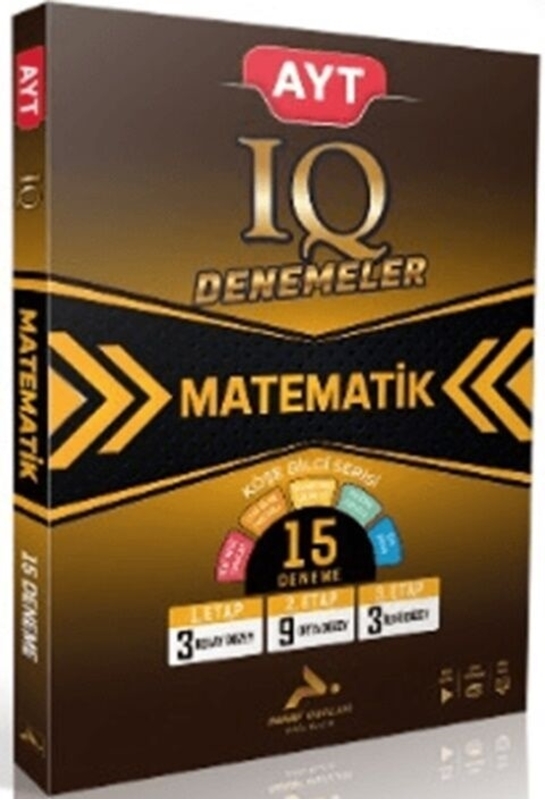resm Paraf Yayınları AYT IQ Matematik 15 Branş Denemesi