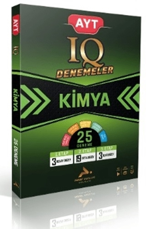 resm Paraf Yayınları AYT IQ Kimya 25 Branş Denemesi