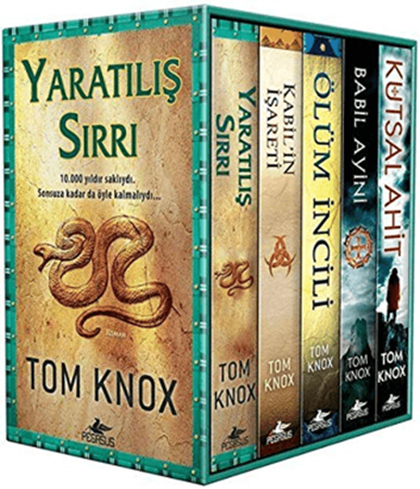 Resim Tom Knox Macera Gerilim Serisi Kutulu Özel Set (5 Kitap)