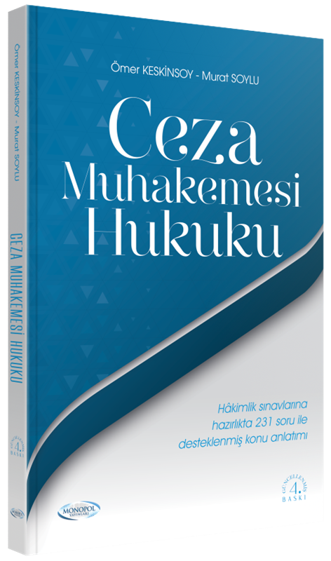resm Ceza Muhakemesi Hukuku 4. Baskı Monopol Yayınları
