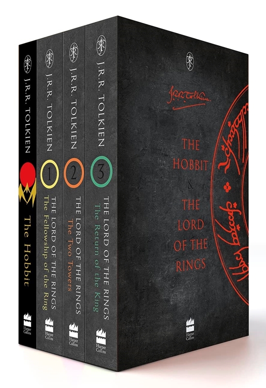 resm The Hobbit and The Lord of the Rings Boxed Set (4 Kitap)
