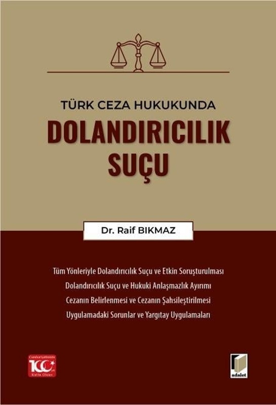 resm Türk Ceza Hukukunda Dolandırıcılık Suçu