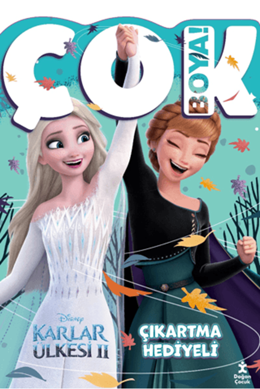 resm Disney Karlar Ülkesi Çok Boya! Çıkartmalı Dev Boyama Kitabı