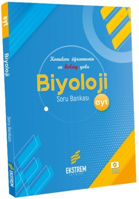 resm Ekstrem Yayınları AYT Biyoloji Soru Bankası