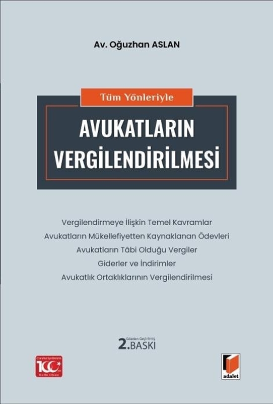 resm Tüm Yönleriyle Avukatların Vergilendirilmesi