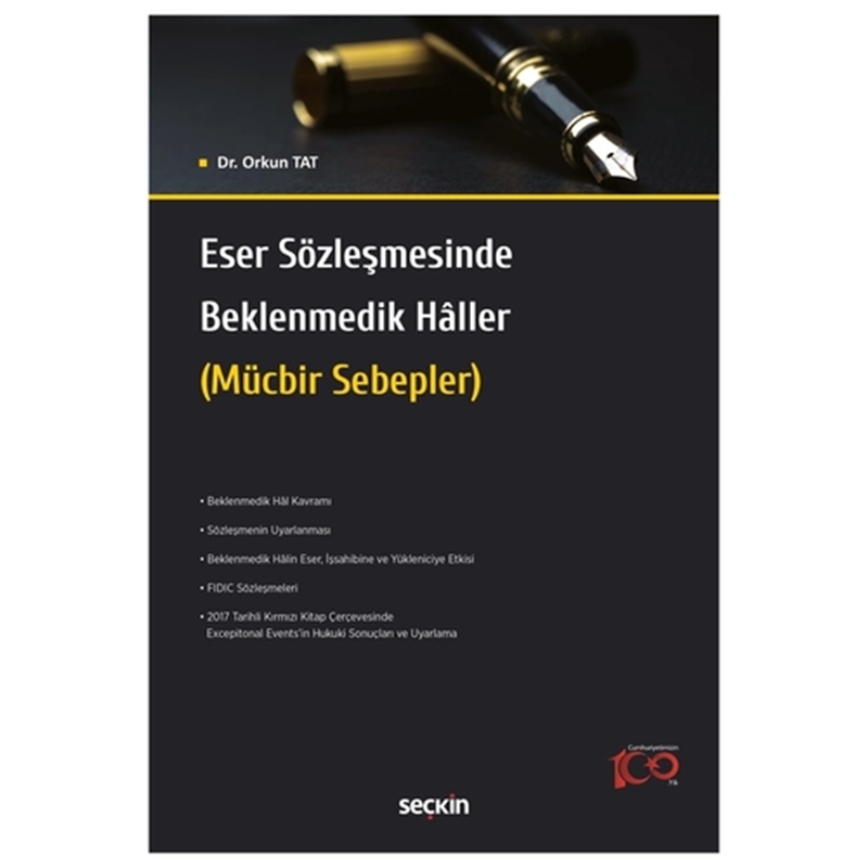 resm Eser Sözleşmesinde Beklenmedik Haller