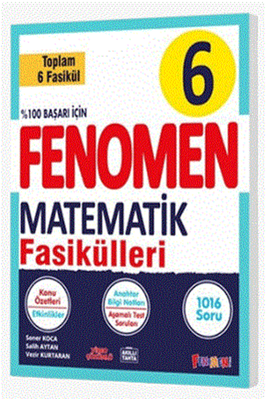 resm Fenomen Okul Fenomen 6. Sınıf Matematik Fasikülleri