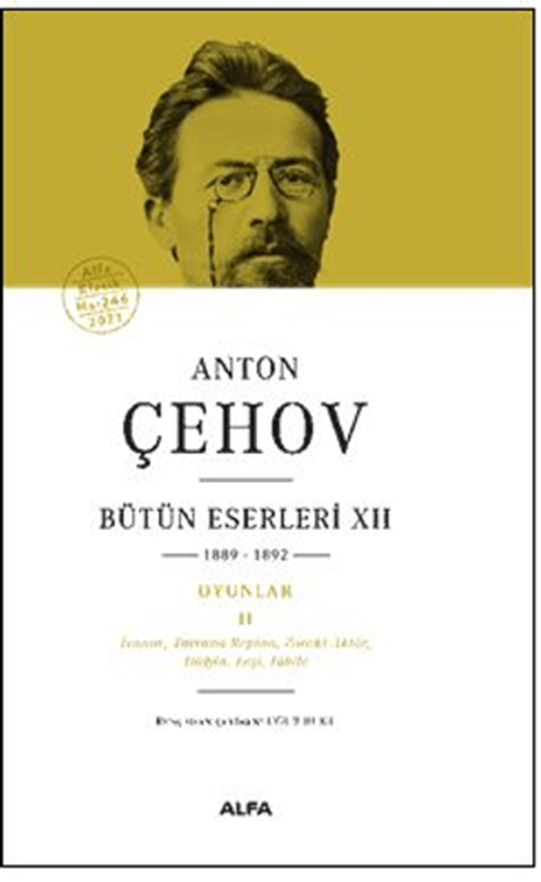 resm Anton Çehov Bütün Eserleri XII 1889-1892 - Ciltli