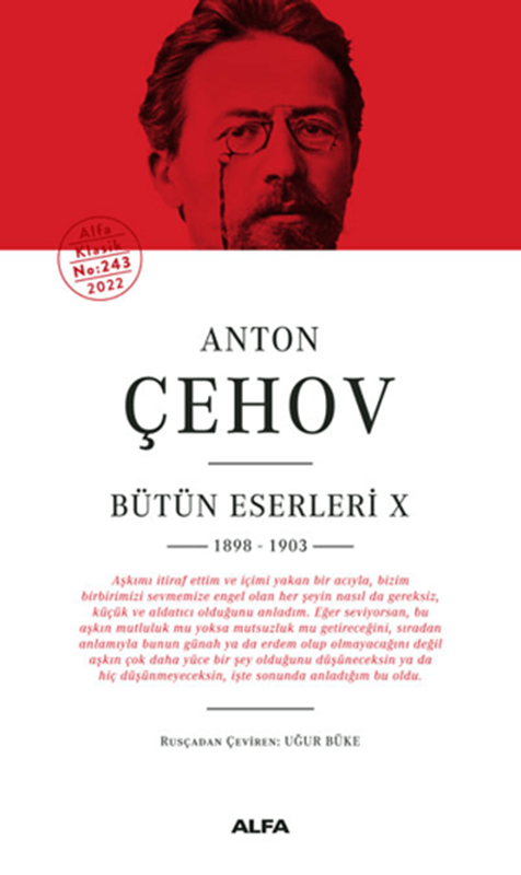 resm Anton Çehov Bütün Eserleri 10 - 1898-1903 - Ciltli