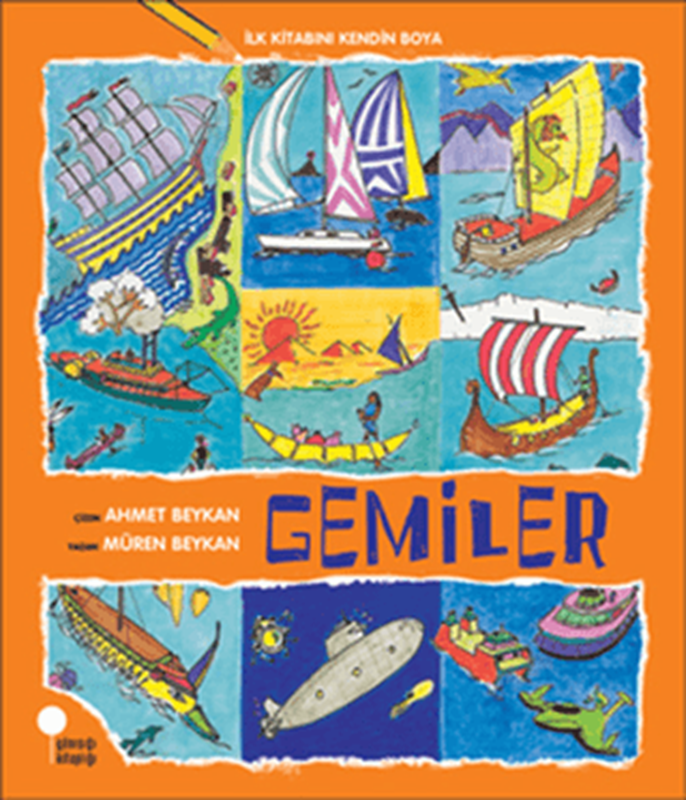 resm İlk Kitabını Kendin Boya - Gemiler