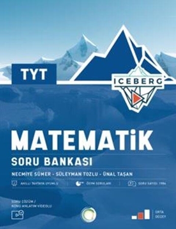 Resim Okyanus Yayınları 2025 TYT Iceberg Matematik Soru Bankası