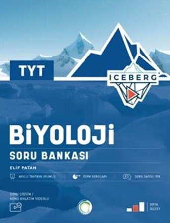 Resim Okyanus Yayınları 2025 TYT Iceberg Biyoloji Soru Bankası