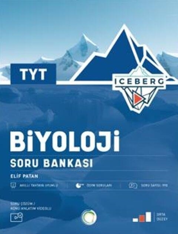 resm Okyanus Yayınları 2025 TYT Iceberg Biyoloji Soru Bankası