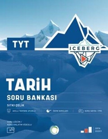 Resim Okyanus Yayınları 2025 TYT Iceberg Tarih Soru Bankası