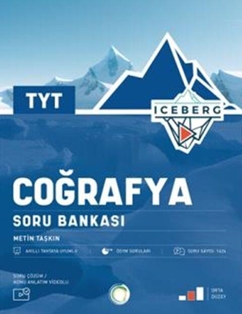 Resim Okyanus Yayınları 2025 TYT Iceberg Coğrafya Soru Bankası