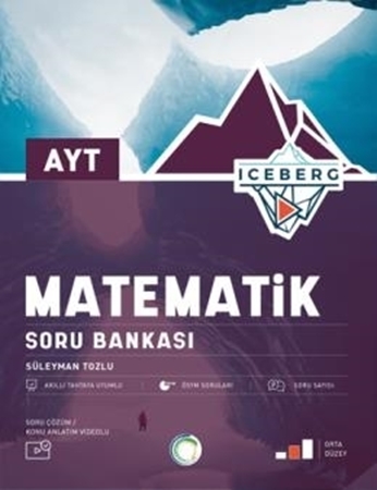 Resim Okyanus Yayınları AYT Matematik Iceberg Soru Bankası