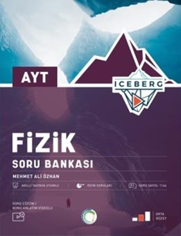 resm Okyanus Yayınları AYT Fizik Iceberg Soru Bankası