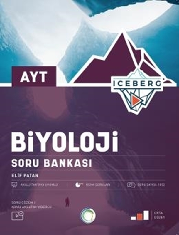 resm Okyanus Yayınları 2025 AYT Iceberg Biyoloji Soru Bankası