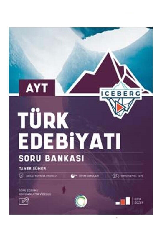 resm Okyanus Yayınları 2025 AYT Iceberg Türk Edebiyatı Soru Bankası