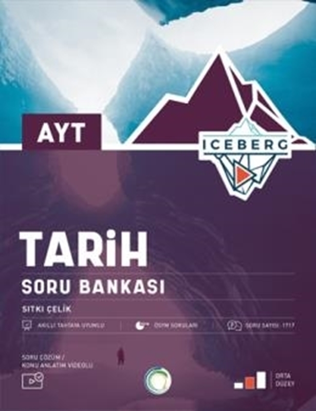 resm Okyanus Yayınları 2025 AYT Iceberg Tarih Soru Bankası